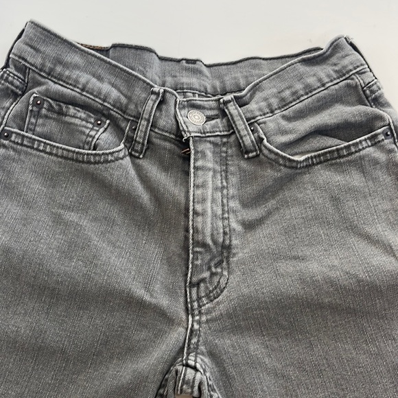 Levi’s 514 Gray Straight Jeans size 29 x 30 - Picture 2 of 12
